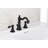Derengge Two Handle 8 Inch Widespread Bathroom Faucet-99868186