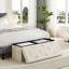 Repose-pieds standard capitonné de 43 po de largeur avec rangement-971185987-962082085