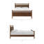 Structure de lit Leni en cuir et bois Vegan-477220960-477220965