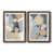 Papier, cadre noyer