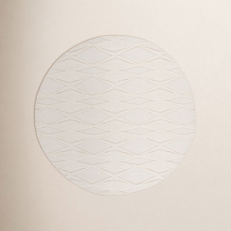 Elphia Hand Tufted Indoor Rug, Round 6'