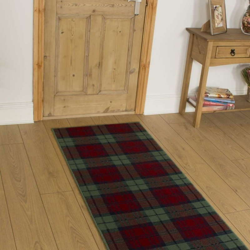 Ashburton Plaid Indoor Area Rug, Runner 300cm x 80cm