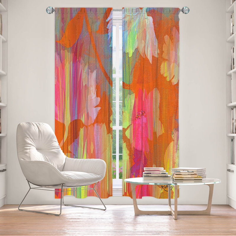 Gemi Room Darkening Curtain Pair, 20" W x 52" L