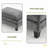 Rectangular Chenille Ottoman Footstool-1344003302