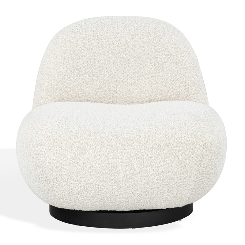 Fauteuil de chambre Portsmouth, Ivoire Boucle