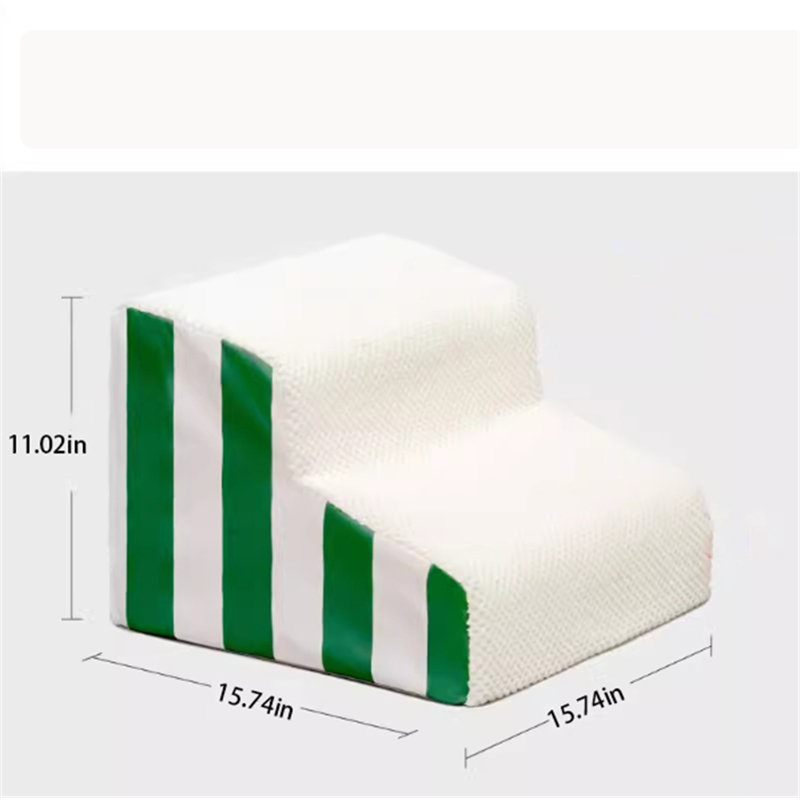 Escaliers pour chiens, Beige et vert