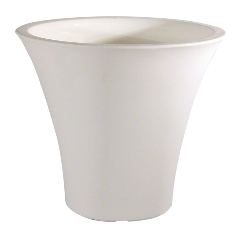 Finsbury Cachepot, White, 70cm H x 60cm W x 35cm D