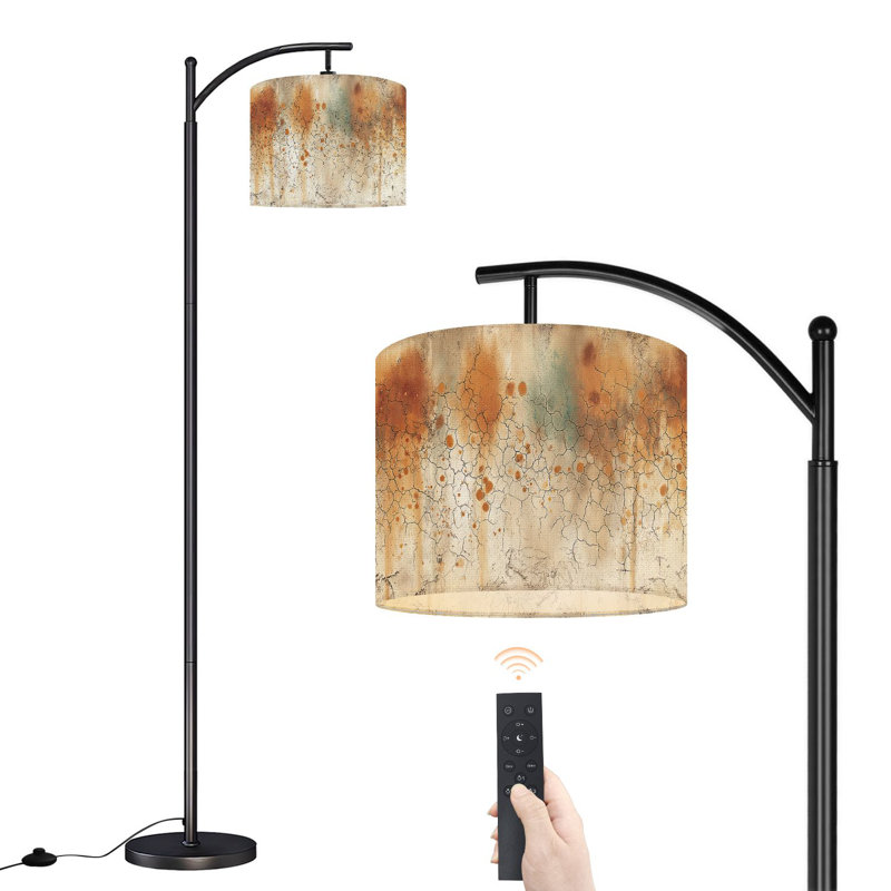 Lampe sur pied avec abat-jour réglable Arc