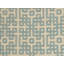 Geometric Area Rug in Blue/Beige