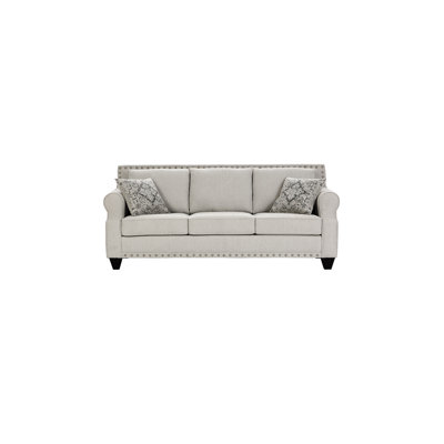 Hughes Furniture 24850 Upholstered Sofa, Largo Pearl