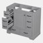 Base de meuble-lavabo simple 35,5 po seulement-100762147