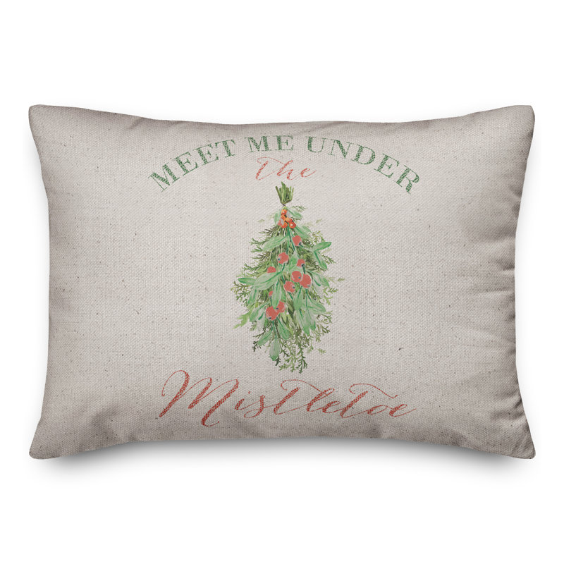  Coussin lombaire «Under Under Mistletoe»
