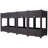 Raised Garden Box Outdoor: 63"X15.7"X27.7" Polypropylene Planter With Drainage, Brown For Herb, Flower, And Vegetable Gardens Outdoor Box: Bed Drainage Plug Veggies, Flowers, Herbs,