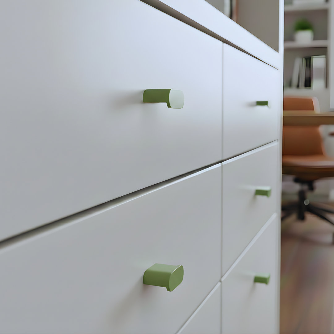 ROUS Hardware 1-count Mid-Century Modern Oval Knob ROUS 