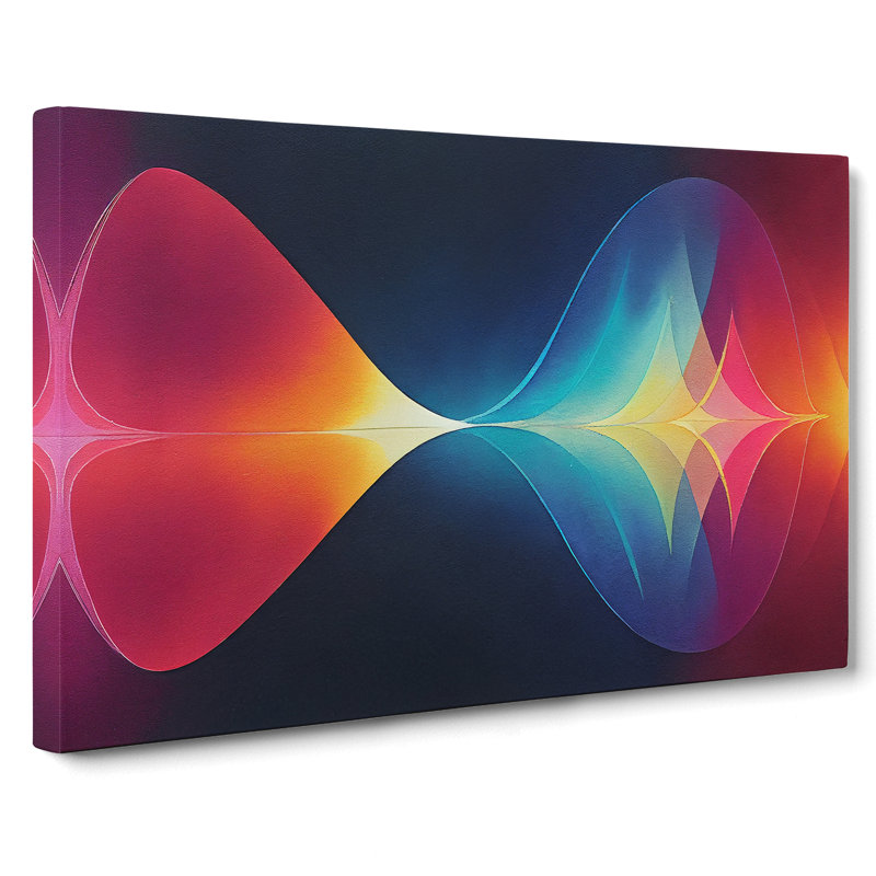 Sparkling Modern Abstract - Wrapped Canvas, 35cm H x 50cm W x 3cm D