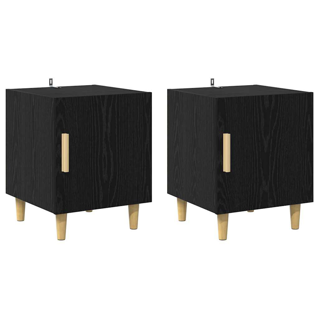 40cm W Manufactured Wood Bedside Table