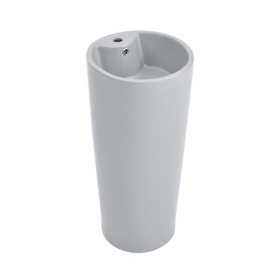 Monaco Circular Basin Pedestal Sink
