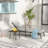 Marijela Outdoor Metal Chaise Lounge Set with Table , Cushion Included-100853773