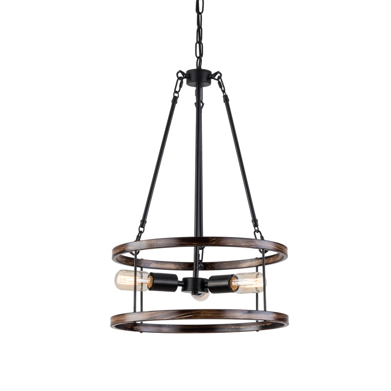 Thoms 3 - Light Dimmable Lantern Geometric Chandelier