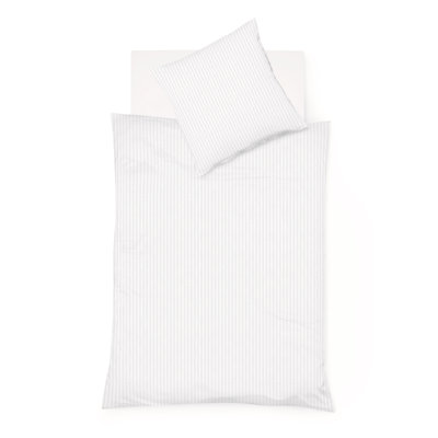 Cotton Striped Duvet Cover Set with Pillow Shams Included