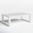 Camela Aluminum Coffee Table