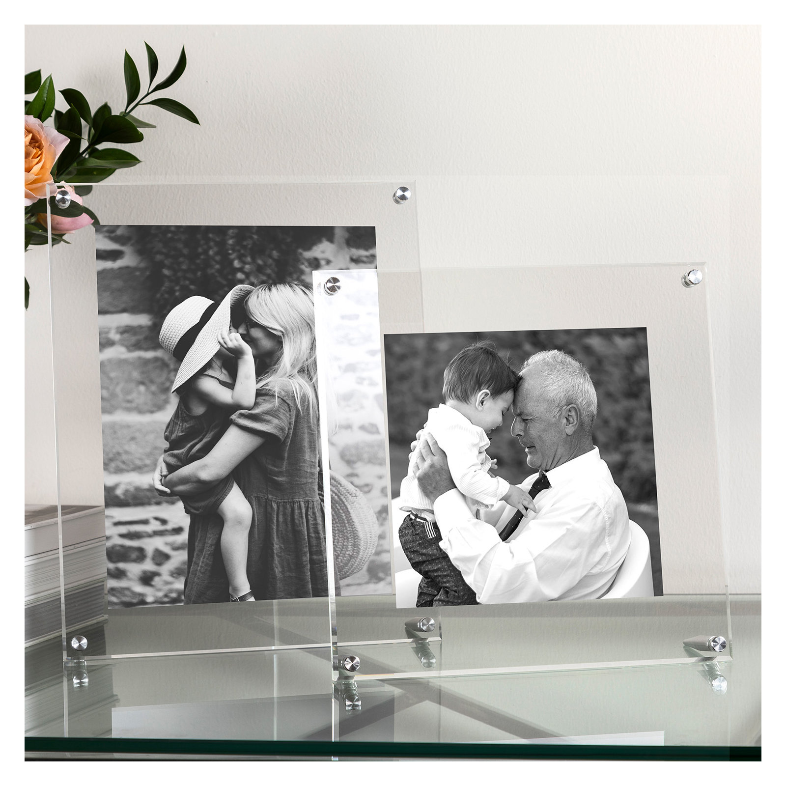 Cateno Tabletop Single Picture Frame, Silver