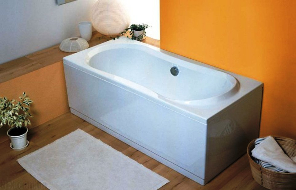 Acrylic Bathtub RIHO CAROLINA 170X80 Cm