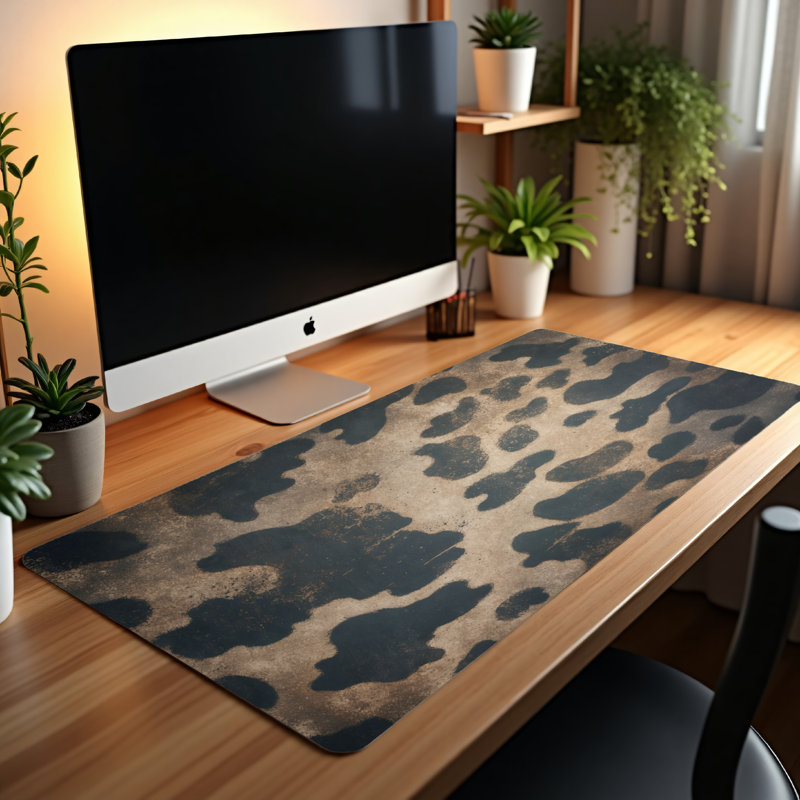 Polyester Desk Pad, 14.4x12.1