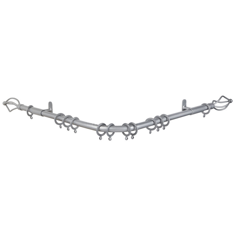 Jetta Mild Steel 1066.8cm 4.83cm Baypole, Silver