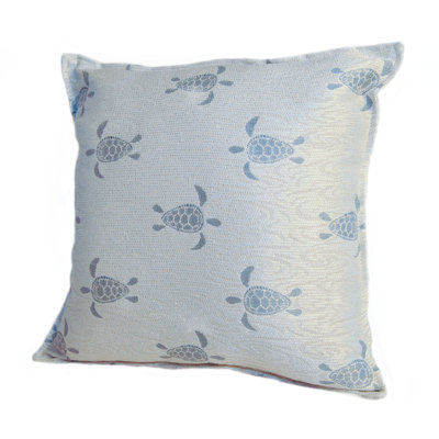 Coastal Animal Print Throw Pillow
