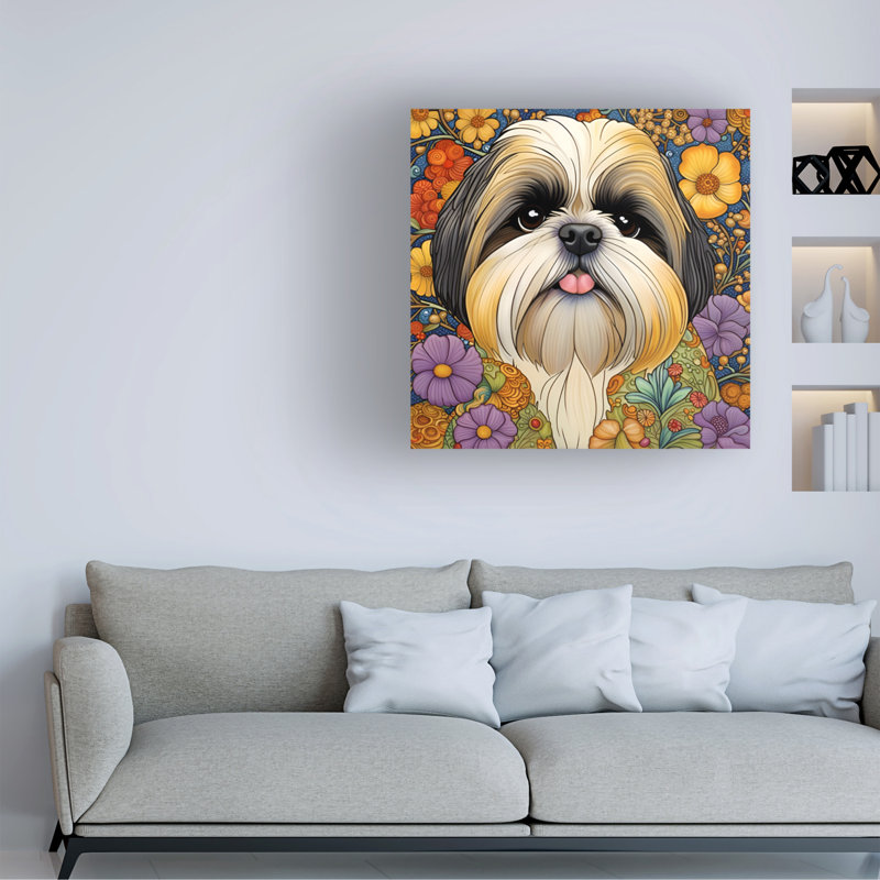 Art sur toile, bolognaise, douce et douce, H 14 po x l 14 po