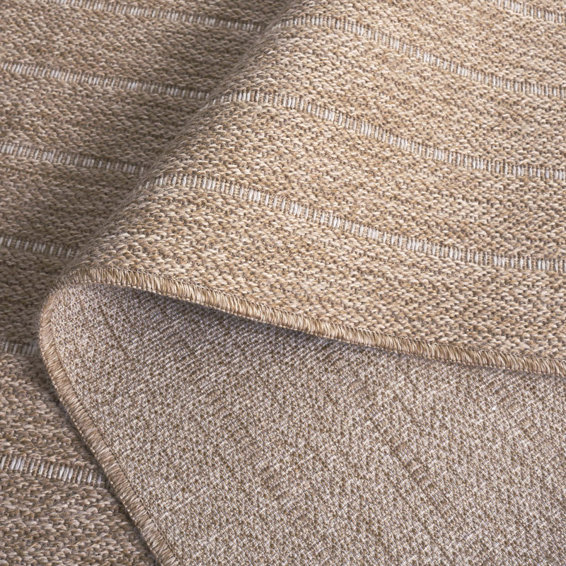 Denju Retreat Performance Striped Rug, Rectangle 5'3" x 7'6"