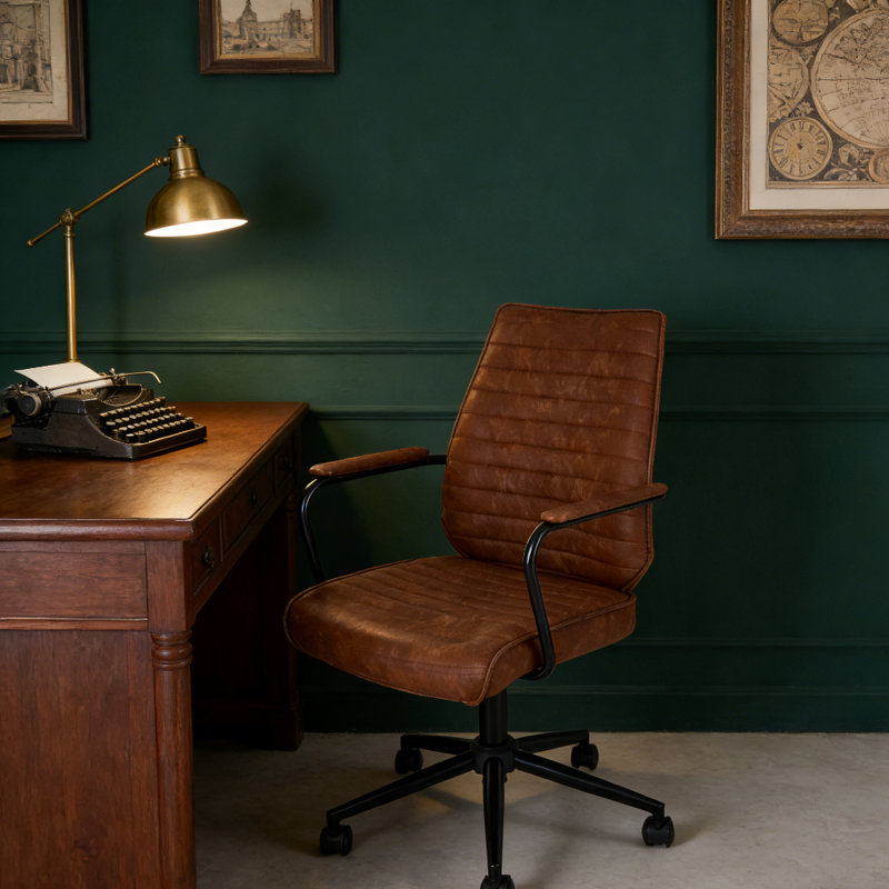 Office Chair, Brown
