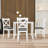 Dining Table Set with 4 Chairs-1244864540
