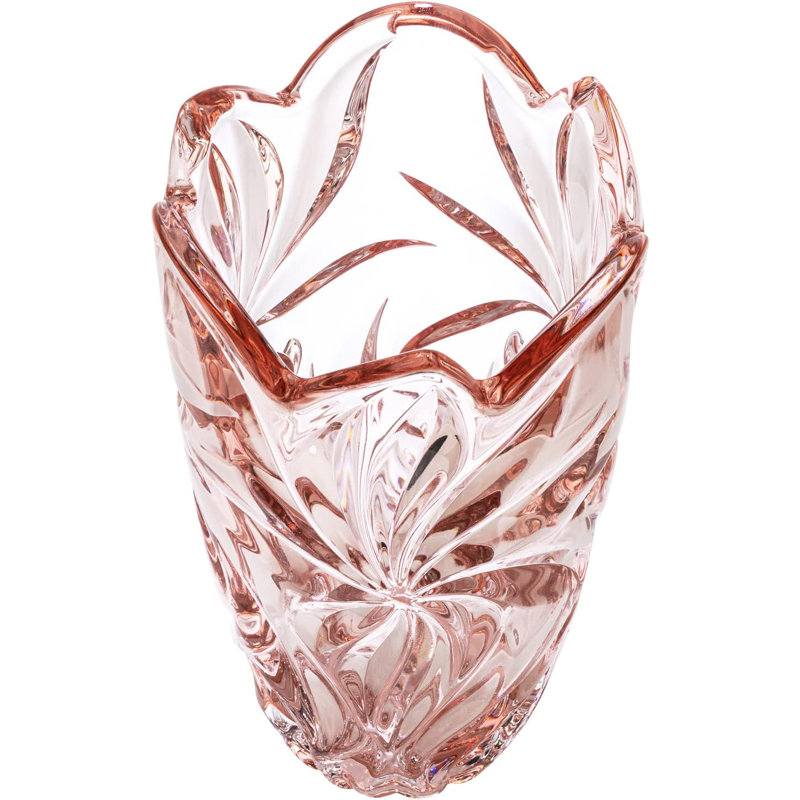 Urnes en cristal sans plomb Bohemia, Rose