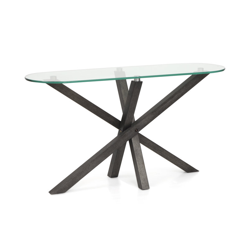 Table de canapé ovale