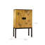 Armoire d'appoint moderne et simple jaune