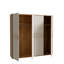 Roderic 4 Door Manufactured Wood Wardrobe