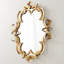 Charcroft Oval Metal Mirror