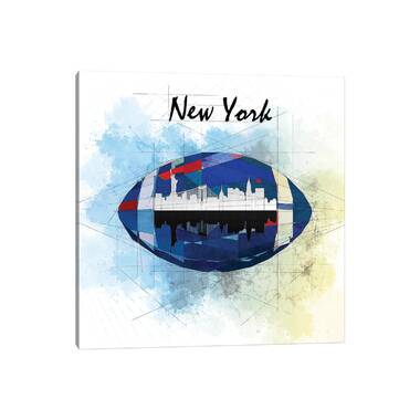 New York Giants Helmet Logo - Paint By Numbers - Painting By Numbers