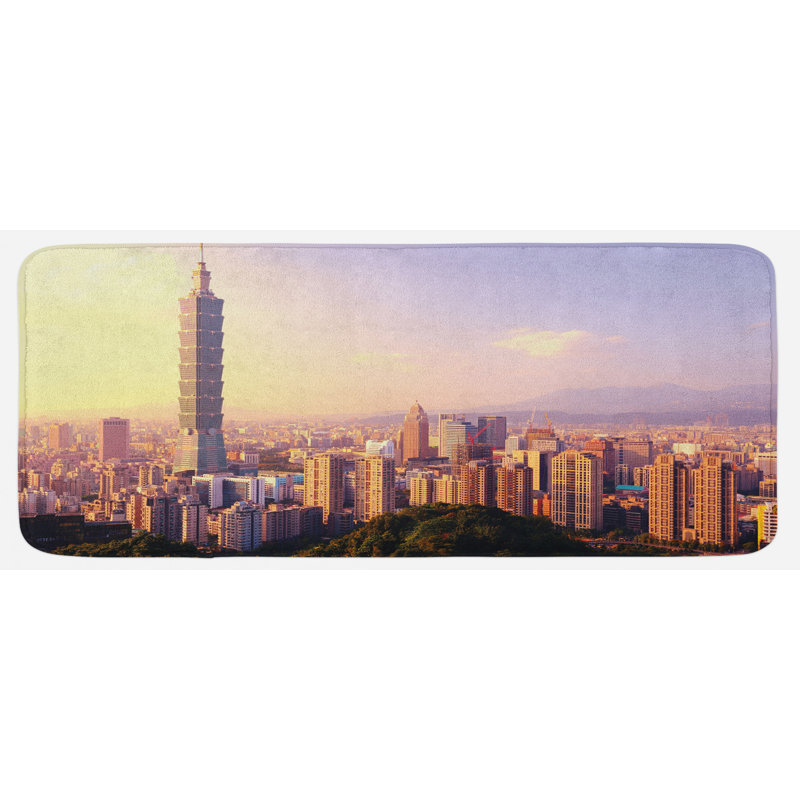 Tapis de cuisine paysage