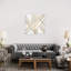 Art Deco Geometry by Elisabeth Fredriksson - Print on Canvas-2026401312-2139447741