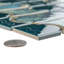 Montego Porcelain Mosaic Tile in Blue/Green/Beige