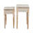 Ensemble de tables basses 2 pièces Walser