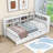 Sydia 2 Drawers Wood DayBed with and Shelves and USB Charging Ports-1563825374-1563825375