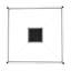 Luminaire suspendu carré 60 po Anillo Quadrato