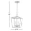 Finnegan 3-Light Dimmable Steel Geometric Lantern Chandelier-1928442493