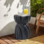 Table d'appoint ou tabouret de jardin sculpté rond MGO-163860752