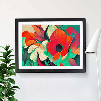 Floral Abstract Vol.8 - Single Picture Frame Print