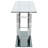 Garrett Chrome Glass Top Console Table